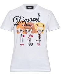 DSquared² - Logo T-Shirt - Lyst