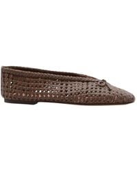 Inuovo - Ballerina Intrecciata Con Fiocchetto - Lyst