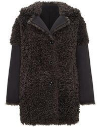 CESARE GASPARI - Faux fur & shearling jackets - Lyst