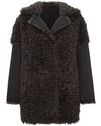 CESARE GASPARI - Faux fur & shearling jackets - Lyst