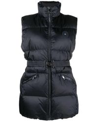Tommy Hilfiger - Blauwe Twee-Tinten Puffer Vest - Lyst