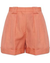 Versace - Wol-Linnen Shorts - Lyst