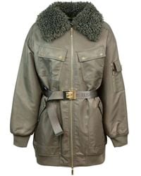 Elisabetta Franchi - Winter Jackets - Lyst