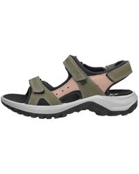 Imac - Schoenen ,Groen ,Sandalen Plat - Lyst
