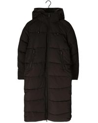 WITHBLACK - Jassen ,Zwart ,Polyester Wblsophie Maxi Puffer Jas - Lyst