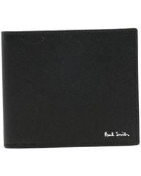 Paul Smith - Accessoires ,Zwart ,Leer Signature Stripe Interior Billfold Wallet - Lyst