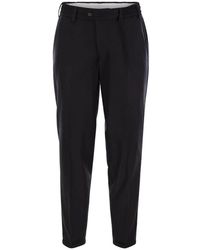PT01 - Elegante Getailleerde Broek Met Elastische Tailleband - Lyst