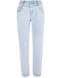 Yes-Zee - Slim Fit Jeans - Lyst