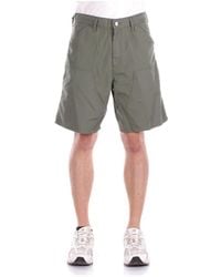 Carhartt - Shorts Aus Baumwolle Mit Reißverschluss Und Taschen - Lyst