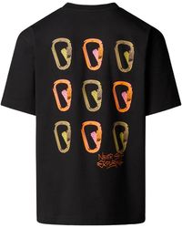 The North Face Heat Map T-shirt in Black for Men | Lyst UK