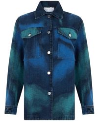 Alberta Ferretti - Denim Jackets - Lyst
