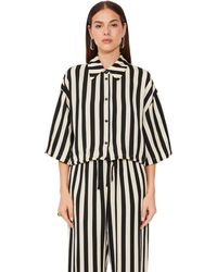 Suncoo - Gestreiftes Knopfhemd Lucie - Lyst