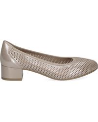 Caprice - Eleganti scarpe formale chiuse metalliche - Lyst