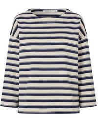 Masai - Overhemden ,Katoen Gestreepte Blazer Top - Lyst