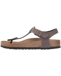 Birkenstock - Minimalistische Braune Sandalen Für Männer Und Frauen - Lyst