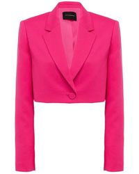 ANDAMANE - Loulou Single-Breasted Blazer - Lyst