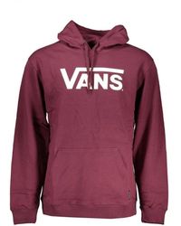 Vans - Hoodies & Sweatvesten ,Roze ,Katoen Klassieke Pullover Hoodie - Lyst
