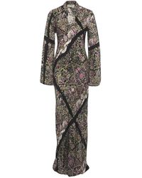 5 PROGRESS - Botanic Garden Maxi Jurk - Lyst