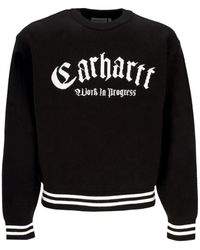 Carhartt - Schwarzer onyx streetwear pullover - Lyst