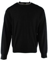 Armani - Round-Neck Knitwear - Lyst
