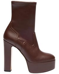Casadei - Patty Platform Ankle Boot - Lyst