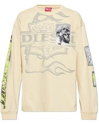 DIESEL - Long Sleeve Tops - Lyst