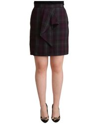 Bencivenga - Rokken ,Veelkleurig ,Wol Short Skirts - Lyst