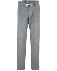 Eleventy - Straight Trousers - Lyst