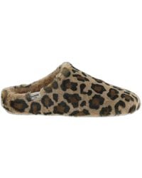 Victoria - Leopardenmuster hausschuhe für frauen - Lyst