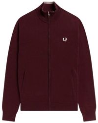 Fred Perry - Authentic classic zip through - Lyst