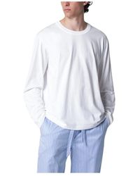 Tekla - Long Sleeve T-Shirts - Lyst