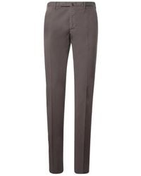 Incotex - Broeken ,Bruin ,Katoen Model 30 Slim Chinos - Lyst