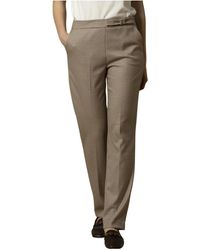 Kocca - Schicke Karierte Gerade Hose - Lyst