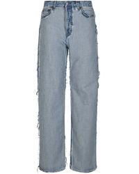 Acne Studios - Gedetailleerde Denim Jeans - Lyst