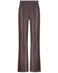 Alter Ego - Leather Trousers - Lyst