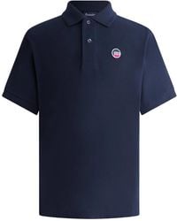 Fusalp - Tops ,Blauw ,Katoen Kortmouw Poloshirt - Lyst