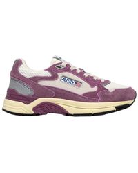 Autry - Schoenen ,Veelkleurig ,Katoen Hyperway Sneakers - Lyst