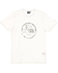 KTZ - Essential Visor Sticker Tee Weiß/Silber - Lyst