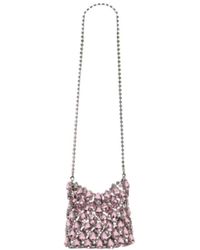 Self-Portrait - Crystal Mini Crossbody - Lyst