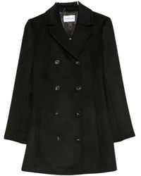 Marella - Jassen ,Zwart ,Double-Breasted Coats - Lyst
