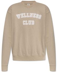 Sporty & Rich - Bedruckter sweatshirt - Lyst