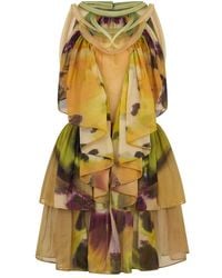 Alberta Ferretti - Short Dresses - Lyst