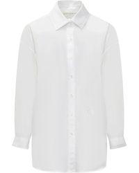 Palm Angels - Monogram Geborduurd Overhemd - Lyst