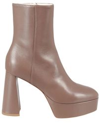 Bettina Vermillon - Heeled Boots - Lyst