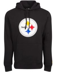 KTZ - Hoodies & Sweatvesten ,Zwart ,Steelers Team Logo Zwarte Hoodie - Lyst
