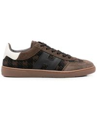 Hogan - Baskets À Motif Pied-De-Poule - Lyst