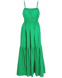Seventy - Venezia langes Kleid mit gestaffelten Schichten - Lyst
