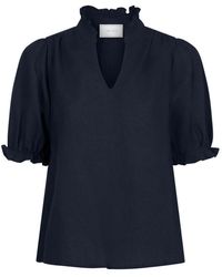 Neo Noir - Blouse Met Pofmouwen - Lyst