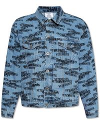 Vetements - Denim Jackets - Lyst