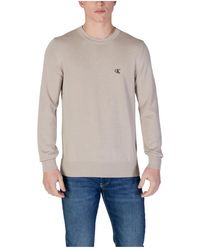 Calvin Klein - Truien & Vesten ,Katoen Katoenen Sweatshirt Lente/Zomer Collectie - Lyst
